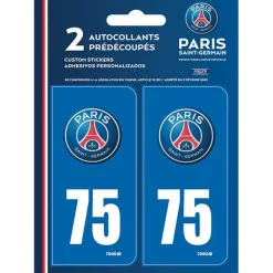 PSG ADHÉSIF PLAQUE PRÉDÉCOUPÉ 75 -