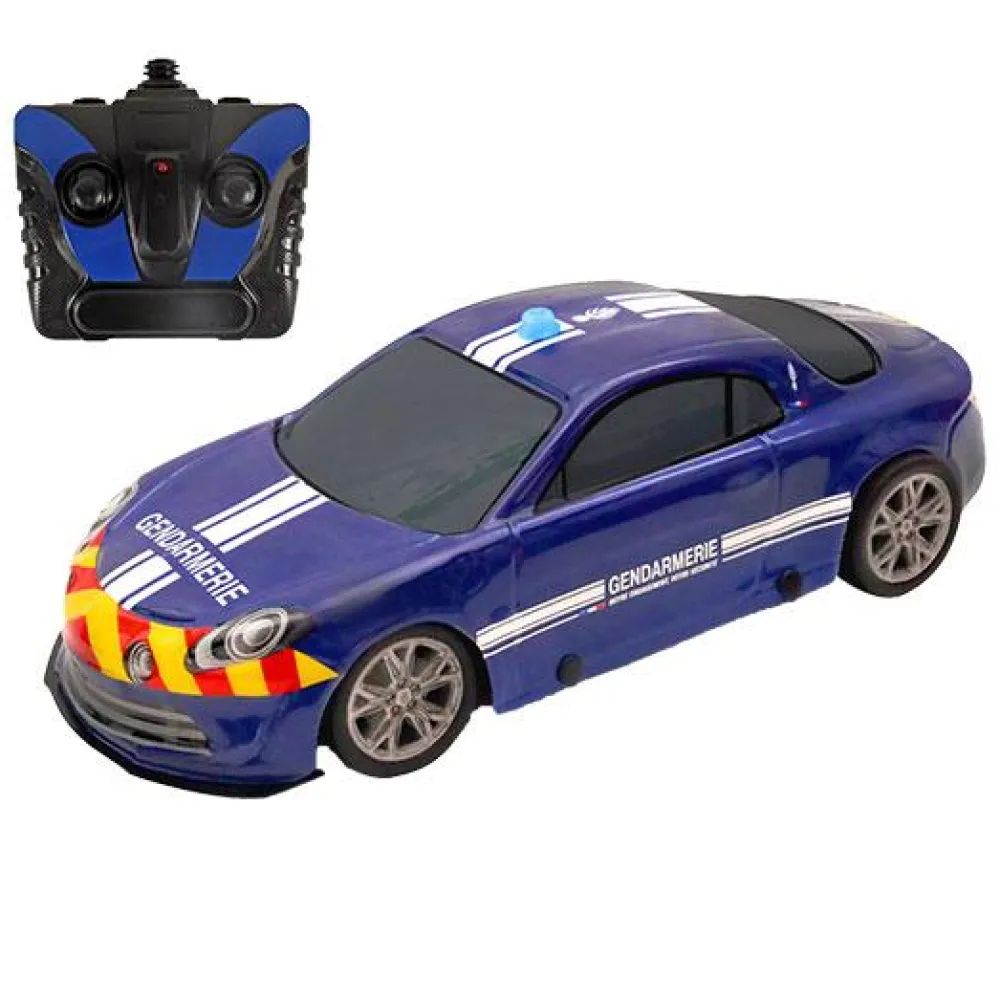 Enfant TURBO CHALLENGE Alpine A110 gendarmerie radio-commandée échelle 1/24ème
