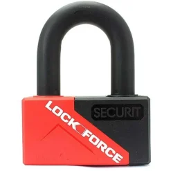LOCK FORCE ANTIVOL MINI U 55X43 D.16.5 / 3 CLES-SRA - LOCKFORCE