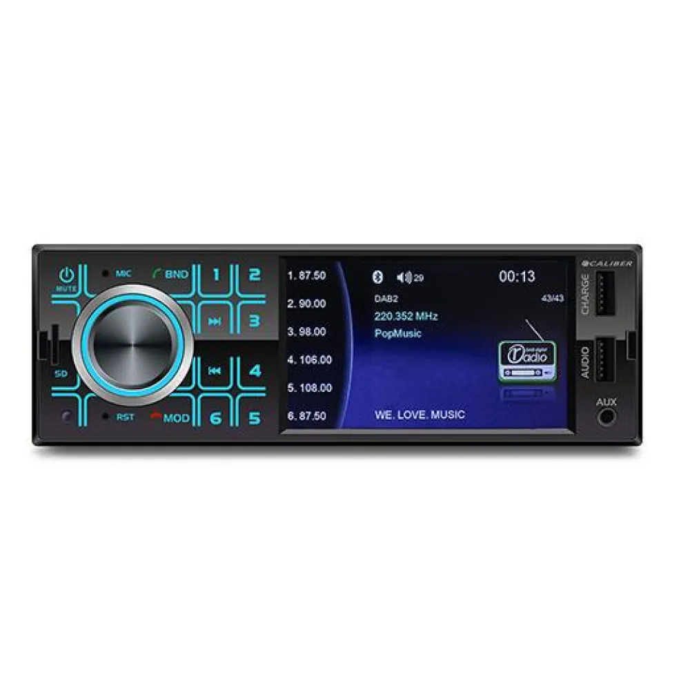 CALIBER AUTORADIO RMD 404DAB-BT