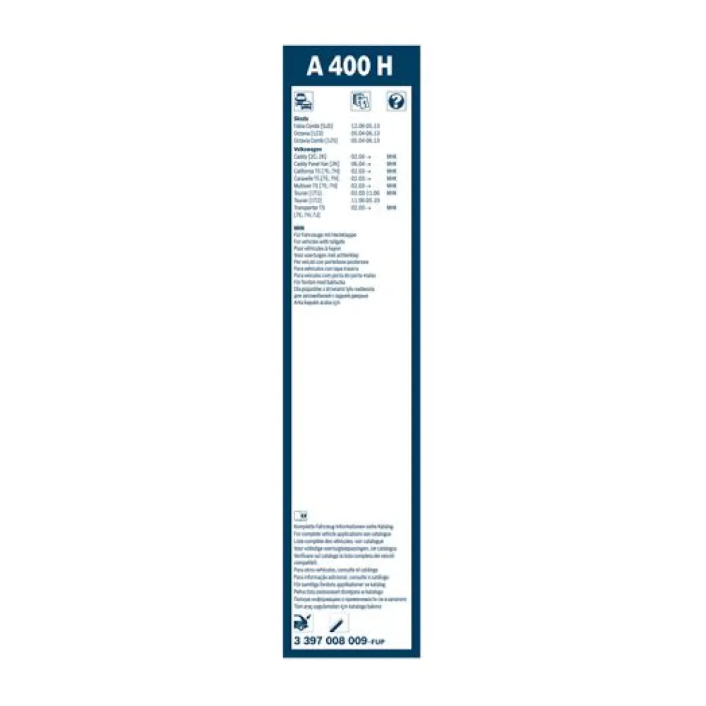 BOSCH BALAI D'ESSUIE GLACE ARRIERE A400H X1