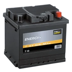 TECHPOWER Batterie Energy+12V 50Ah/420A
