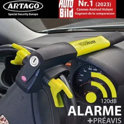 ARTAGO Bloque volant et alarme intelligente -