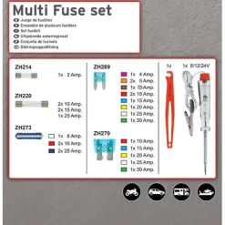 SWISS DRIVE Boite de fusibles + acc 28 pieces - SWISSDRIV