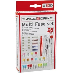 SWISS DRIVE Boite de fusibles + acc 28 pieces - SWISSDRIV