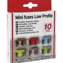 SWISS DRIVE Boite de 10 micro fusibles amperage var - SWISSDRIV