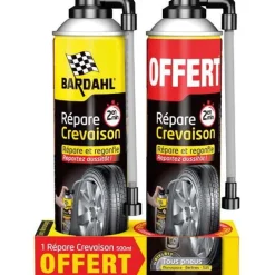 BARDAHL Bombe anti crevaison 500 ml x 2 -