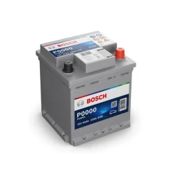 BOSCH P0000 - Batterie auto - 44A/H 420A - technologie plomb-acide - Pour véhicules sans système Start&Stop