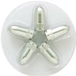 SUMEX BOUCHONS DE VALVES ARGENT 5 PIÈCES