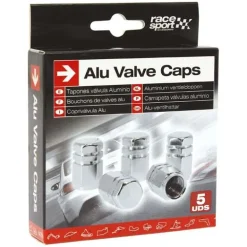 SUMEX BOUCHONS DE VALVES ARGENT 5 PIÈCES