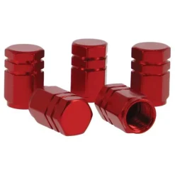 SUMEX BOUCHONS DE VALVES ROUGES 5 PIÈCES