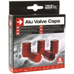 SUMEX BOUCHONS DE VALVES ROUGES 5 PIÈCES