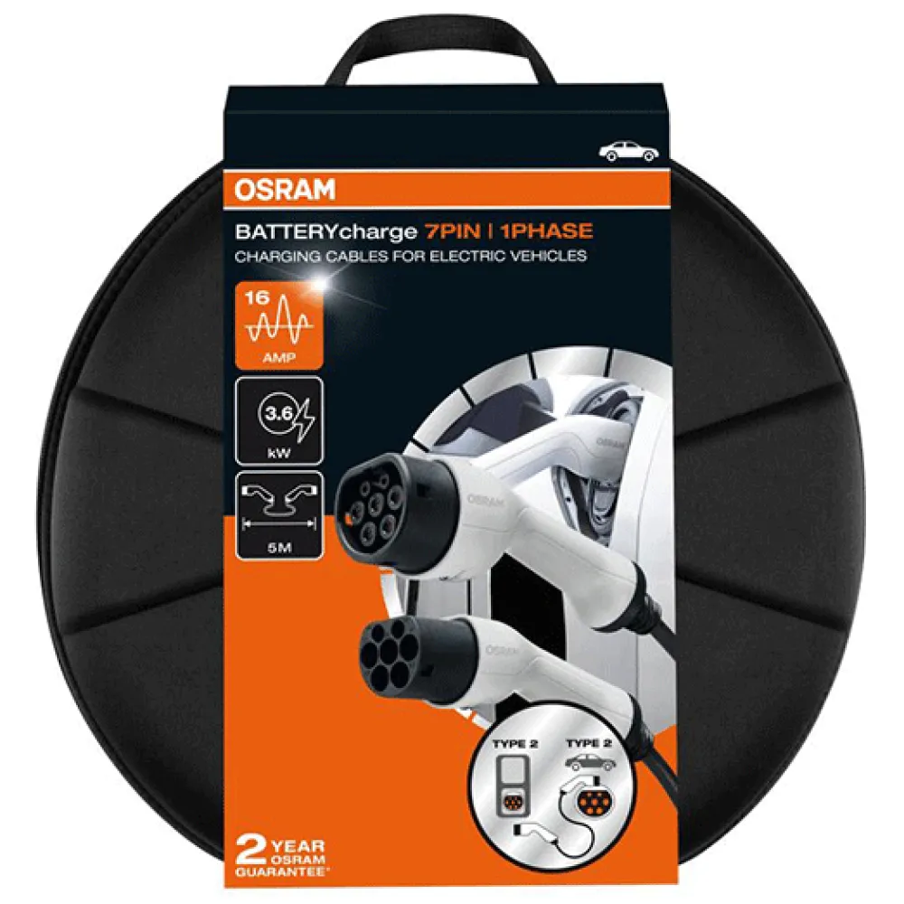 OSRAM Cable alimentation véhicule électrique 230V T2 -