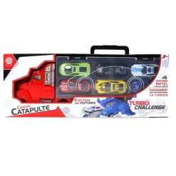Enfant TURBO CHALLENGE CAMION TRANSPORT MALLETTE 37CM