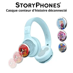 Enfant ONANOFF Casque audio conteur d'histoires BLEU - Storyphones