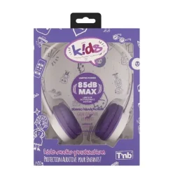 TNB Casque stéréo enfant mauve
