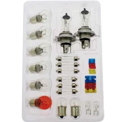 EVO Coffret 16 ampoules H4 + 12 fusibles -