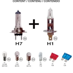 CAR+ Coffret ampoules h1 + h7 -