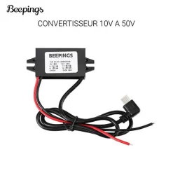 BEEPINGS Convertisseur 10V à 50V vers USB-C 5V