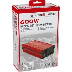 SWISS DRIVE Convertisseur 12v/230v 600w - SWISSDRIV