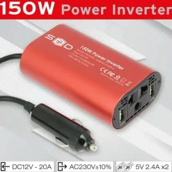 SWISS DRIVE Convertisseur 12v/230v 150w - SWISSDRIV