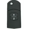 KEYSKAR COQUE MAZDA 2 BOUTONS LAME CRANTEE
