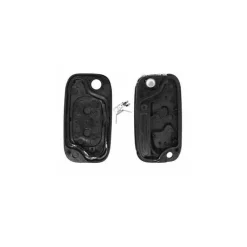 KEYSKAR COQUE RENAULT 2 BOUTONS LAME FRAISEE