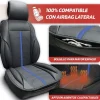 SWISS DRIVE Couvre siege pvc potenza noir/bleu - SWISSDRIV