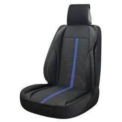 SWISS DRIVE Couvre siege pvc potenza noir/bleu - SWISSDRIV
