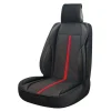 SWISS DRIVE Couvre siege pvc potenza noir/rouge - SWISSDRIV