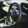 ARTA COUVRE-VOLANT PART NOIR/ROUGE -