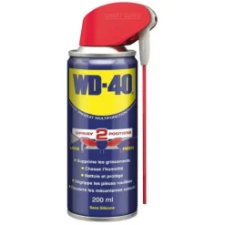 WD40 Dégrippant aérosol spray double position WD-40 200ml