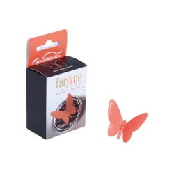 AUTOBACS QUALITY Désodorisant forme papillon - senteur MidSummer Night - grille de ventilation voiture -