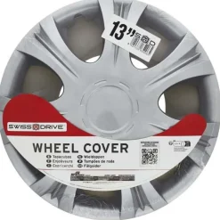 SWISS DRIVE Enjoliveur silver idaho 13 pouces - SWISSDRIV