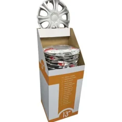 SWISS DRIVE Enjoliveur silver idaho 13 pouces - SWISSDRIV