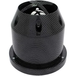 RACESPORT FILTRE A AIR UNIVERSEL AVEC 4 BAGUES CARBON LOOK - AIRCARB -