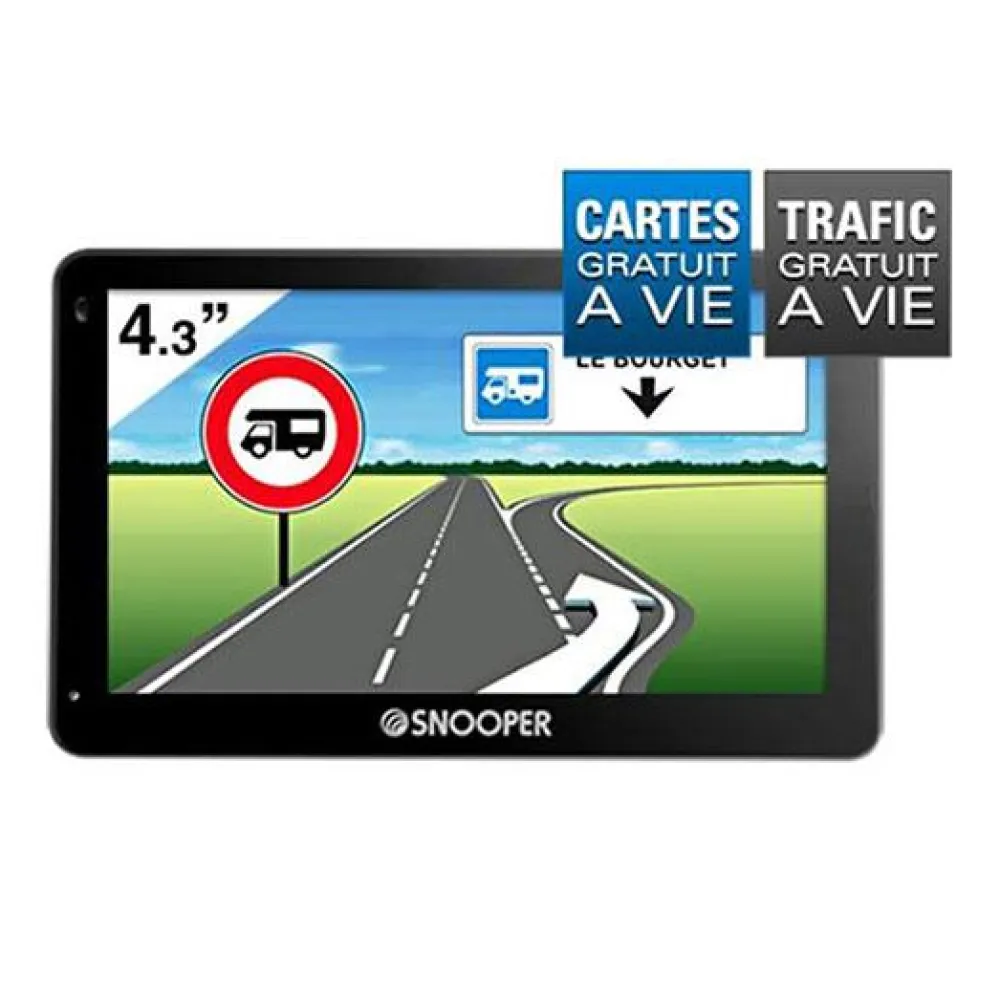 SNOOPER GPS CAMPING CAR 4.3P CC2400