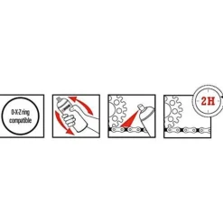 IPONE Graisse de Chaîne Route X-TREM CHAIN ROAD 500ML -