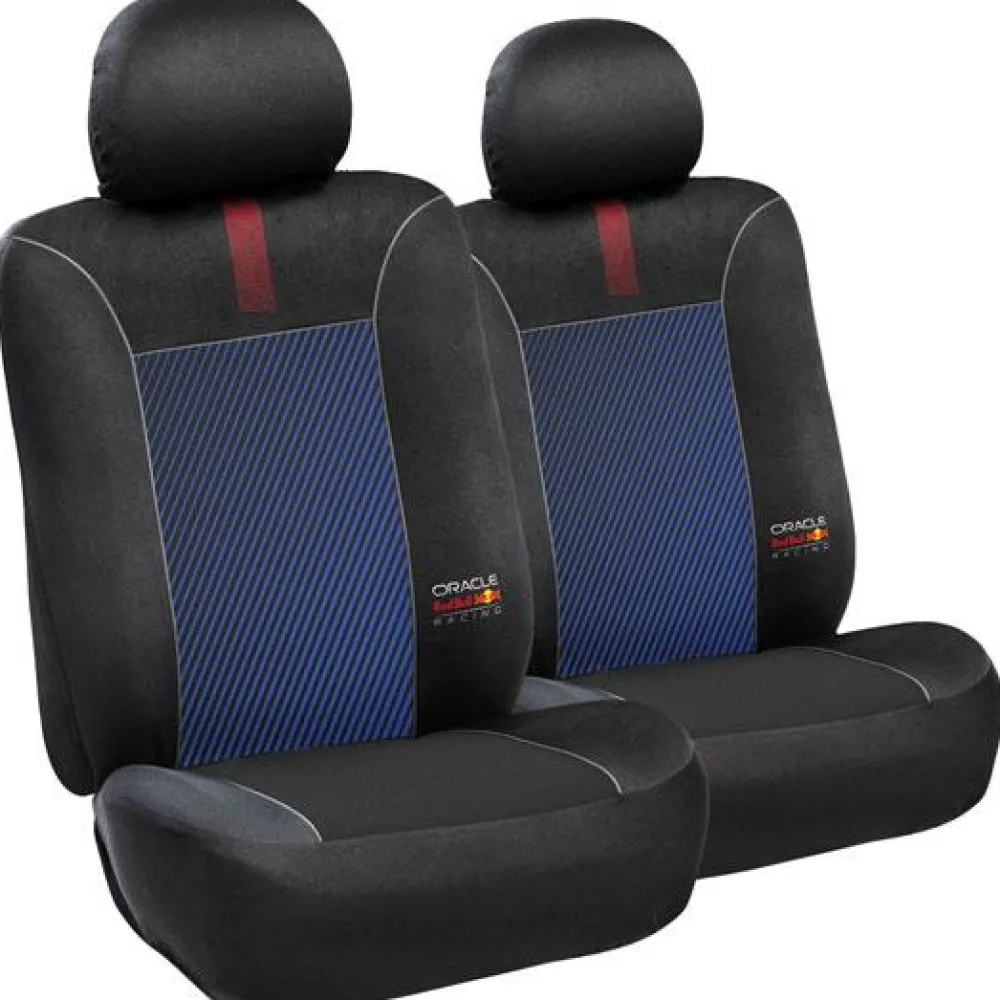 REDBULL 2 housses avant noir/bleu Oracle Red Bull Racing