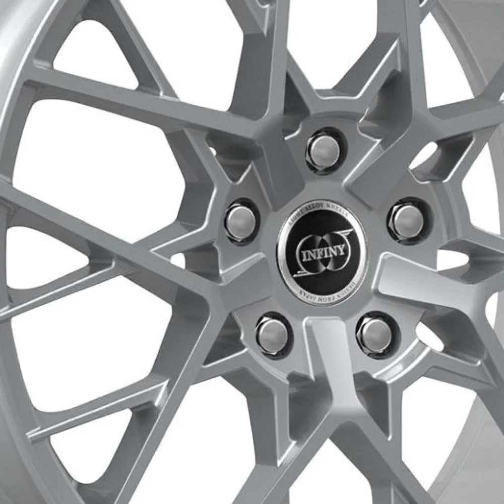 INFINY Jante alu TONIX ARGENT 8.5x19 pouces 5x45 ET66.5