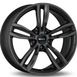 MAK Jante alu LUFT NOIR MAT 7.5x17 pouces 5x34 ET72.6