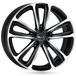 MAK Jante alu MAGMA NOIR FACE POLIE 6.5x16 pouces 5x45 ET76