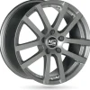 MSW Jante alu 22 GRIS BRILLANT 5.5x14 pouces 4x35 ET63.3