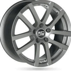 MSW Jante alu 22 GRIS BRILLANT 5.5x14 pouces 4x35 ET63.3