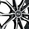 MSW Jante alu 48 NOIR FACE POLIE 6.5x16 pouces 5x45 ET72.6