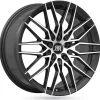 RACER Jante alu RAPTOR NOIR BRILLANT FACE POLIE 7x16 pouces 4x35 ET60.1