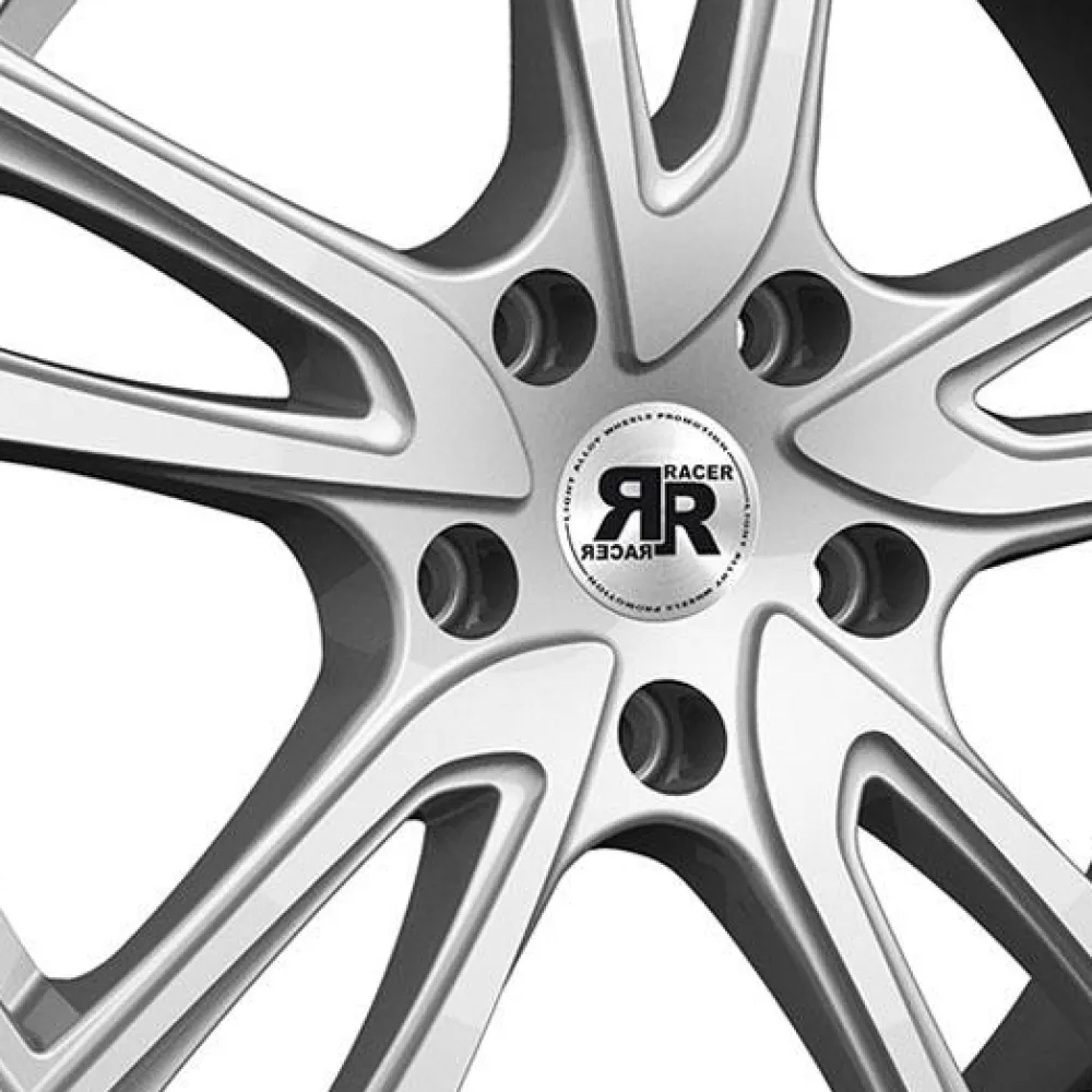 RACER Jante alu WAVE LIGHT ARGENT 8x18 pouces 5x42 ET63.4