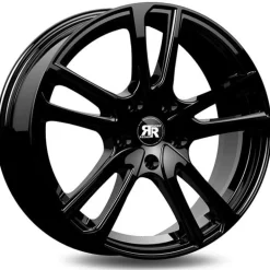 RACER Jante alu WAVE LIGHT NOIR BRILLANT  7x17 pouces 5x35 ET66.1