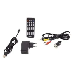 DJIX Lecteur DVD PVS 906-20 CD microSD Écran 9 pouces Autonomie 2h - D-JIX