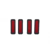 BILLAT 4 MINI CATADIOPTRES NOIRS